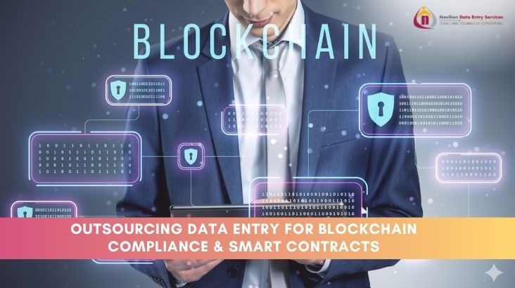 Outsourcing Data Entry for Blockchain Compliance