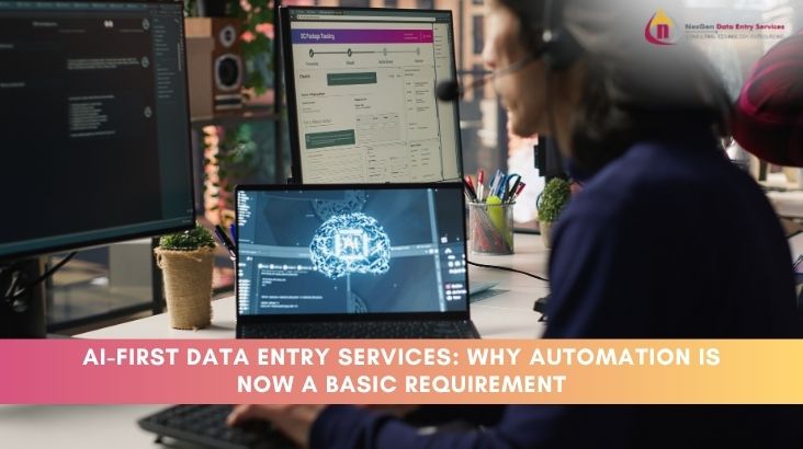 AI data entry outsourcing India
